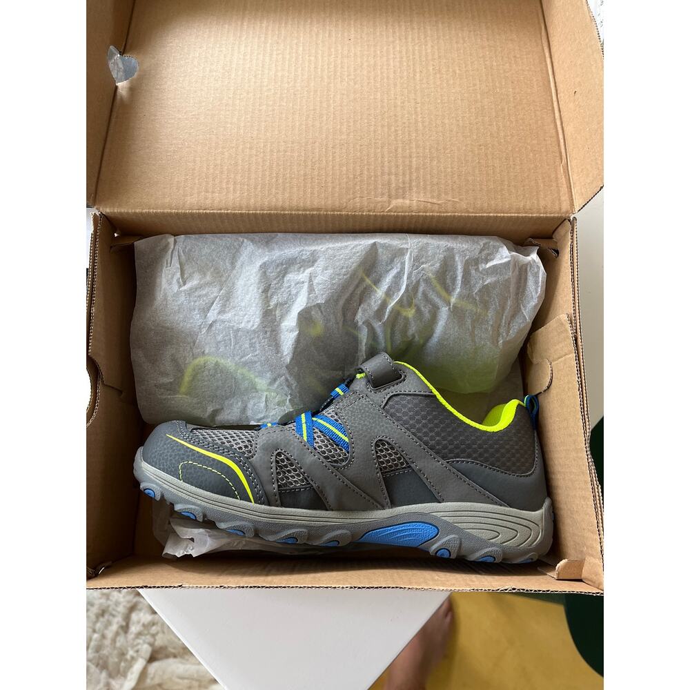 Merrell Trail Chaser Hiking Shoe Gray Boys Size 6M Size EU 37 New with box - Picture 2 of 8